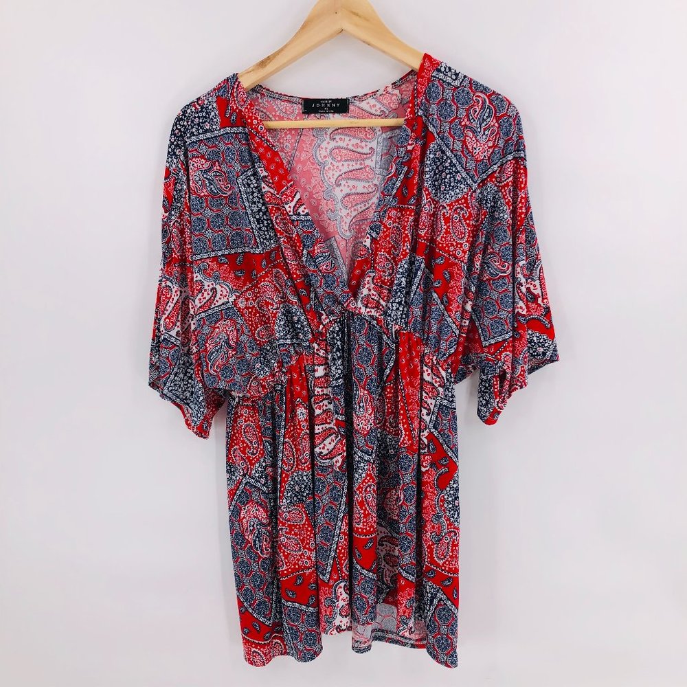 Made by Johnny Mandala Patterned Blouse